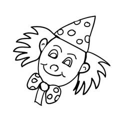 Coloring page: Clown (Characters) #90926 - Printable coloring pages