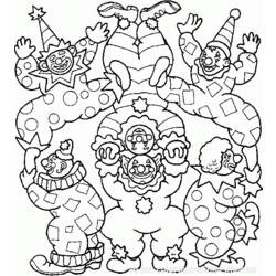 Coloring page: Clown (Characters) #90934 - Free Printable Coloring Pages