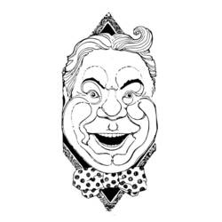 Coloring page: Clown (Characters) #90941 - Free Printable Coloring Pages