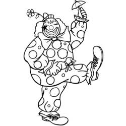 Coloring page: Clown (Characters) #90945 - Free Printable Coloring Pages