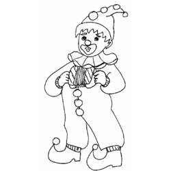 Coloring page: Clown (Characters) #90974 - Free Printable Coloring Pages