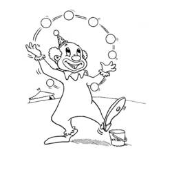 Coloring page: Clown (Characters) #90975 - Free Printable Coloring Pages