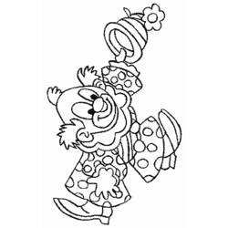 Coloring page: Clown (Characters) #90980 - Free Printable Coloring Pages