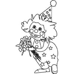 Coloring page: Clown (Characters) #90982 - Free Printable Coloring Pages