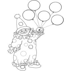 Coloring page: Clown (Characters) #90985 - Free Printable Coloring Pages
