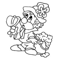Coloring page: Clown (Characters) #90989 - Free Printable Coloring Pages