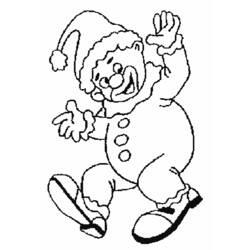 Coloring page: Clown (Characters) #91000 - Free Printable Coloring Pages