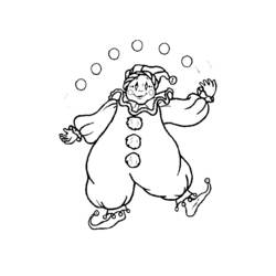 Coloring page: Clown (Characters) #91003 - Free Printable Coloring Pages