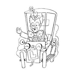 Coloring page: Clown (Characters) #91009 - Free Printable Coloring Pages