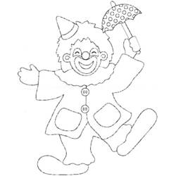 Coloring page: Clown (Characters) #91041 - Free Printable Coloring Pages