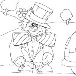 Coloring page: Clown (Characters) #91042 - Free Printable Coloring Pages