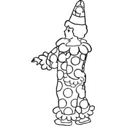 Coloring page: Clown (Characters) #91046 - Free Printable Coloring Pages