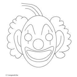 Coloring page: Clown (Characters) #91059 - Free Printable Coloring Pages