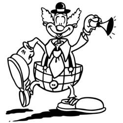 Coloring page: Clown (Characters) #91060 - Free Printable Coloring Pages