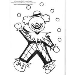 Coloring page: Clown (Characters) #91061 - Free Printable Coloring Pages