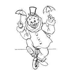 Coloring page: Clown (Characters) #91074 - Free Printable Coloring Pages