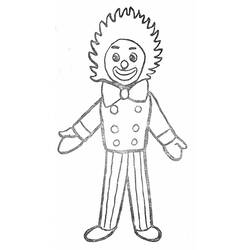 Coloring page: Clown (Characters) #91080 - Free Printable Coloring Pages