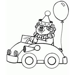 Coloring page: Clown (Characters) #91082 - Free Printable Coloring Pages