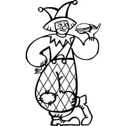 Coloring page: Clown (Characters) #91087 - Free Printable Coloring Pages