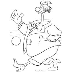 Coloring page: Clown (Characters) #91088 - Free Printable Coloring Pages