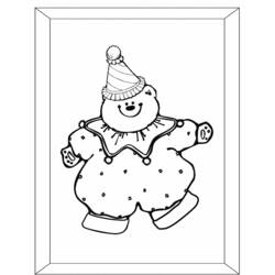 Coloring page: Clown (Characters) #91096 - Free Printable Coloring Pages