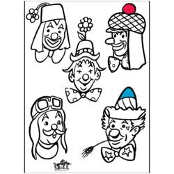 Coloring page: Clown (Characters) #91099 - Free Printable Coloring Pages