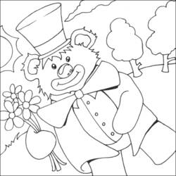 Coloring page: Clown (Characters) #91118 - Free Printable Coloring Pages