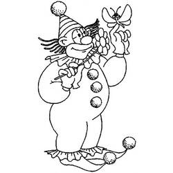 Coloring page: Clown (Characters) #91121 - Free Printable Coloring Pages