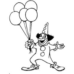 Coloring page: Clown (Characters) #91139 - Free Printable Coloring Pages