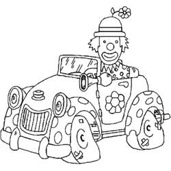Coloring page: Clown (Characters) #91141 - Free Printable Coloring Pages