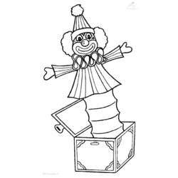 Coloring page: Clown (Characters) #91142 - Free Printable Coloring Pages