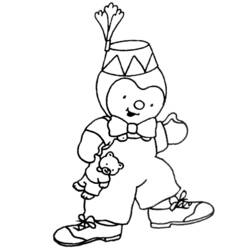 Coloring page: Clown (Characters) #91143 - Free Printable Coloring Pages