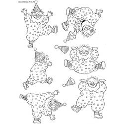 Coloring page: Clown (Characters) #91165 - Free Printable Coloring Pages