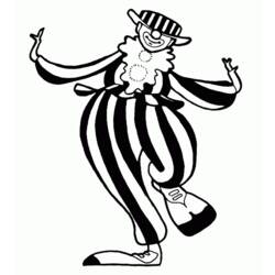 Coloring page: Clown (Characters) #91189 - Free Printable Coloring Pages