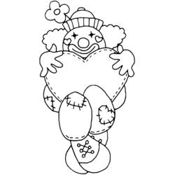 Coloring page: Clown (Characters) #91204 - Free Printable Coloring Pages