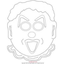 Coloring page: Clown (Characters) #91205 - Free Printable Coloring Pages