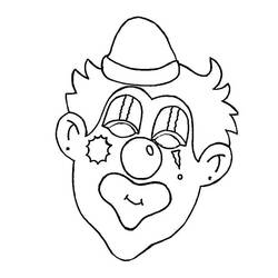 Coloring page: Clown (Characters) #91206 - Free Printable Coloring Pages