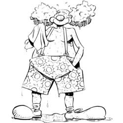 Coloring page: Clown (Characters) #91236 - Free Printable Coloring Pages