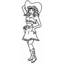 Coloring page: Cowboy (Characters) #91460 - Free Printable Coloring Pages