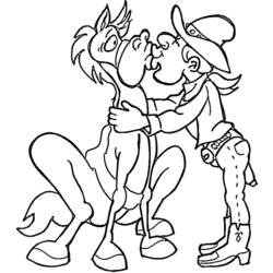 Coloring page: Cowboy (Characters) #91464 - Free Printable Coloring Pages