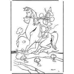 Coloring page: Cowboy (Characters) #91496 - Free Printable Coloring Pages