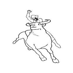 Coloring page: Cowboy (Characters) #91513 - Free Printable Coloring Pages