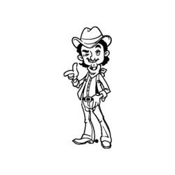 Coloring page: Cowboy (Characters) #91562 - Free Printable Coloring Pages