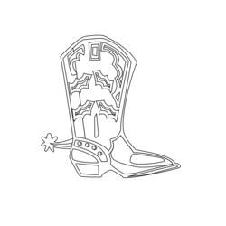 Coloring page: Cowboy (Characters) #91637 - Free Printable Coloring Pages