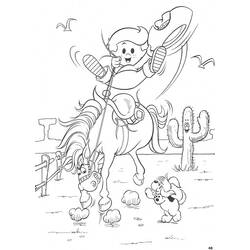 Coloring page: Cowboy (Characters) #91651 - Free Printable Coloring Pages
