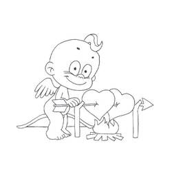 Cupid (Characters) coloring page #196295 to print and color