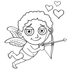 Cupid (Characters) coloring page #196300 to print and color