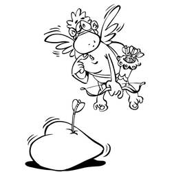 Cupid (Characters) coloring page #196309 to print and color