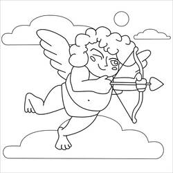 Cupid (Characters) coloring page #196311 to print and color