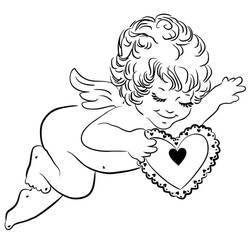 Cupid (Characters) coloring page #196337 to print and color